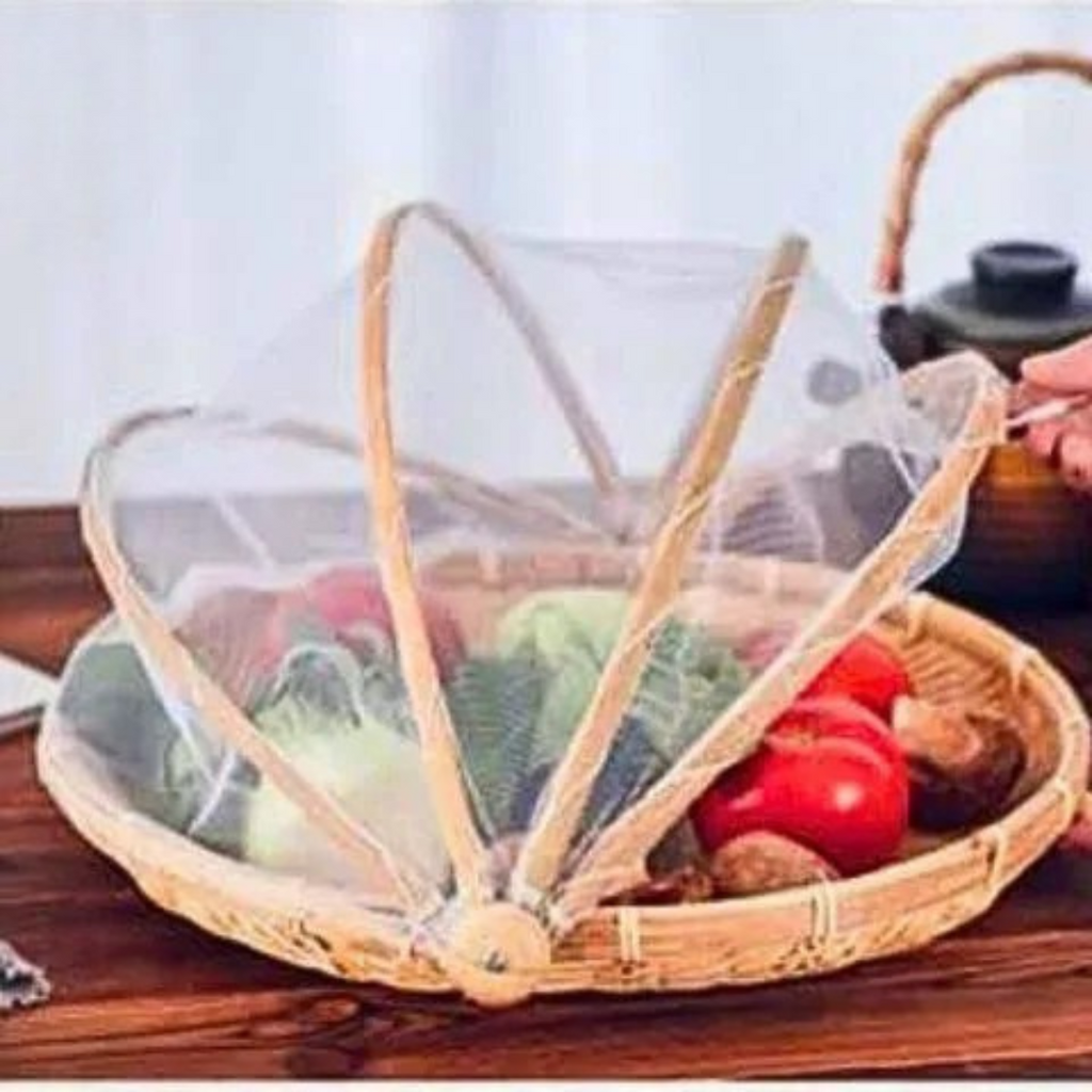 Servilleta de ratán con tapa