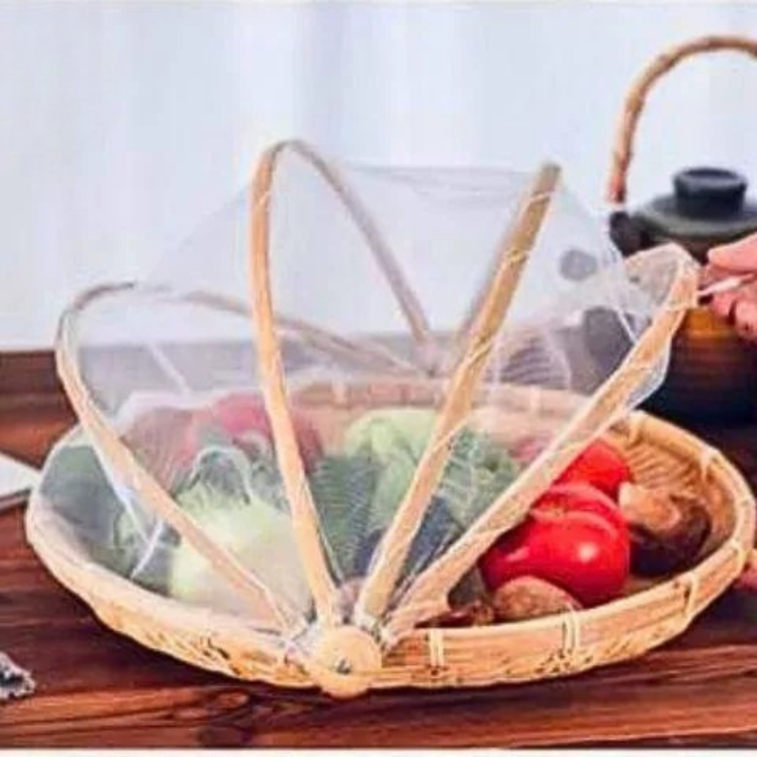 Servilleta de ratán con tapa