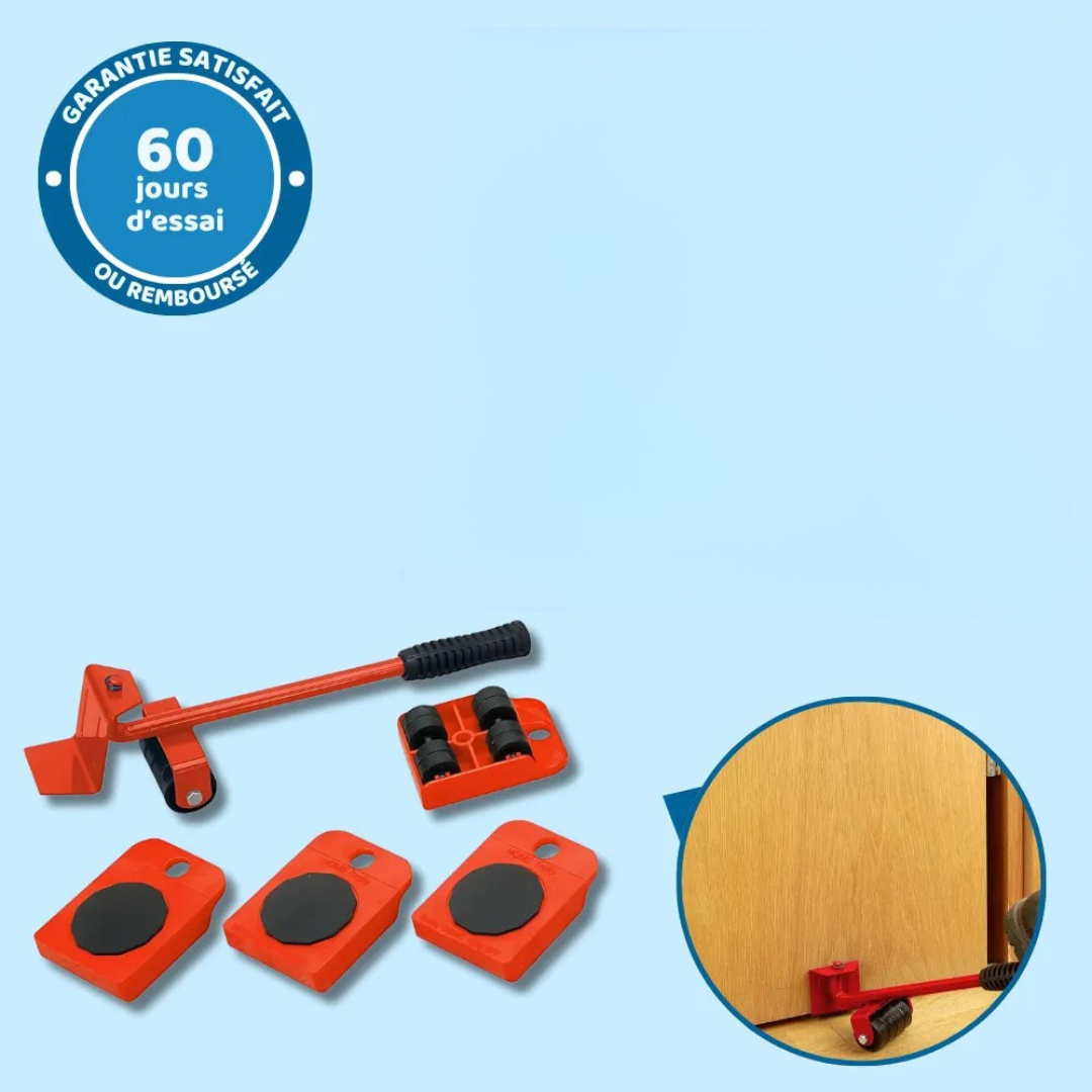 Kit de elevación para muebles pesados