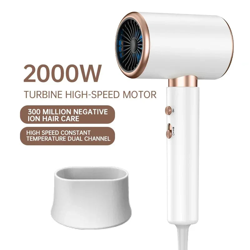 Secador de Pelo Profesional 2400W con Tecnología Iónica