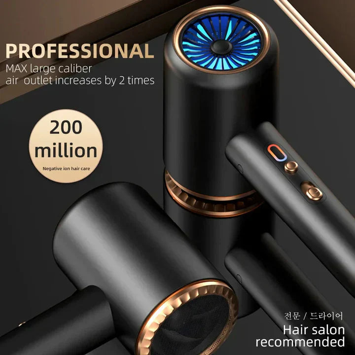 Secador de Pelo Profesional 2400W con Tecnología Iónica