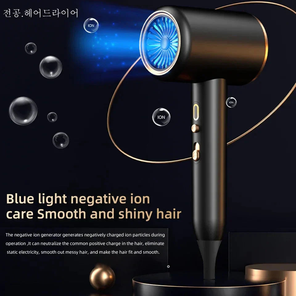 Secador de Pelo Profesional 2400W con Tecnología Iónica