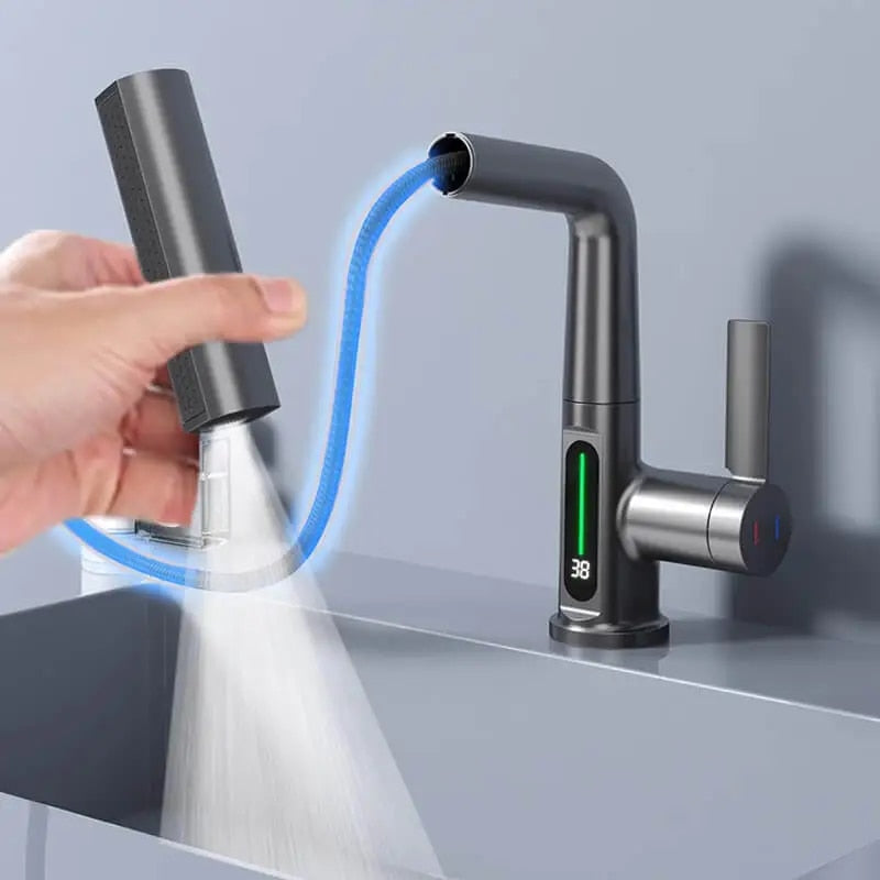 Grifo inteligente extensible 3 en 1