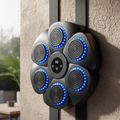 PUNCHBEAT – Máquina de boxeo inteligente con música Bluetooth y iluminación RGB