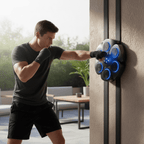 PUNCHBEAT – Máquina de boxeo inteligente con música Bluetooth y iluminación RGB
