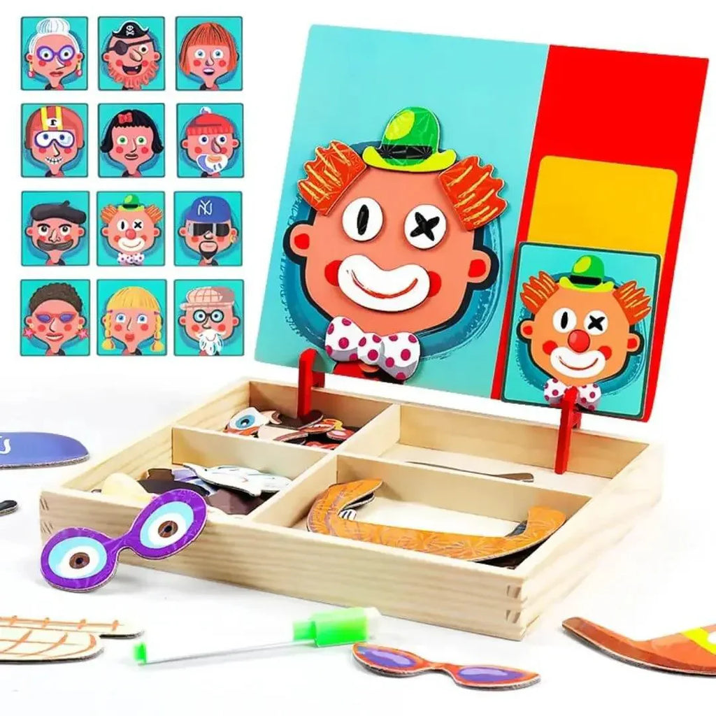 Rompecabezas Magnético Montessori para Niños