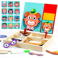 Rompecabezas Magnético Montessori para Niños