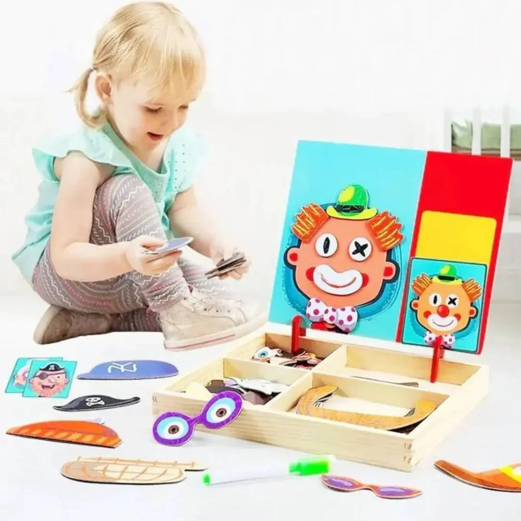 Rompecabezas Magnético Montessori para Niños