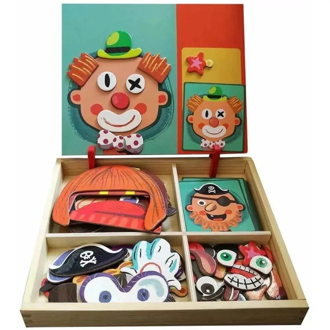 Rompecabezas Magnético Montessori para Niños