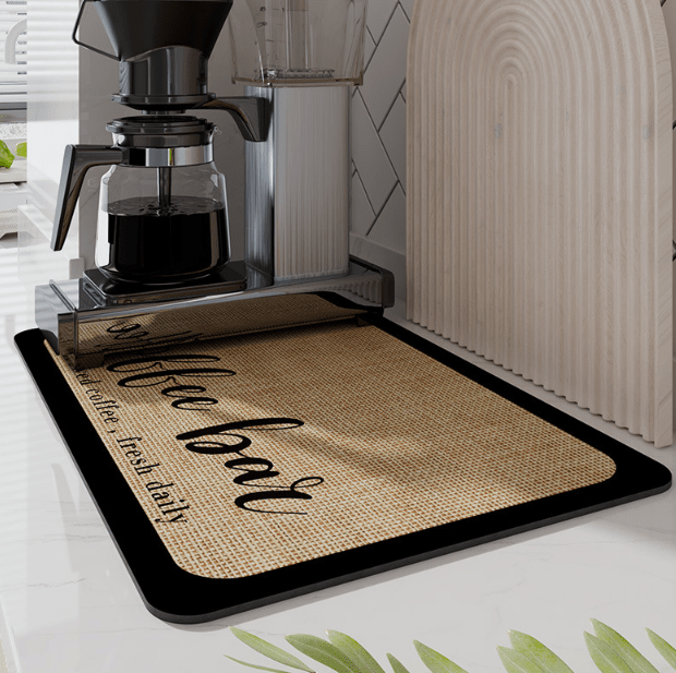 Secador de Platos - Alfombrilla de Cocina de Secado Rápido y Alta Absorción