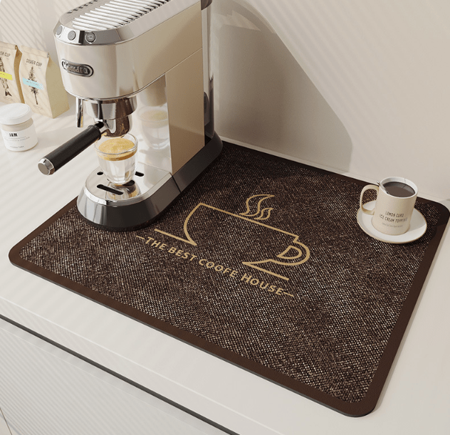 Secador de Platos - Alfombrilla de Cocina de Secado Rápido y Alta Absorción