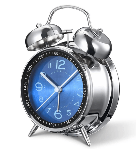 AUDEN - Reloj despertador retro gigante