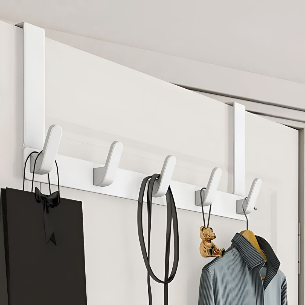 Soporte de Puerta de 5 Ganchos Quick Hang