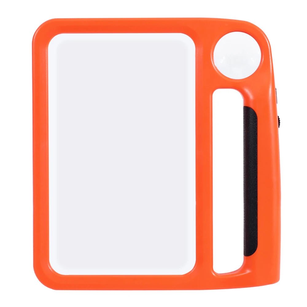 SEHKOMFORT – Lupa de mano con LED y aumento de 5x/10x para una lectura clara