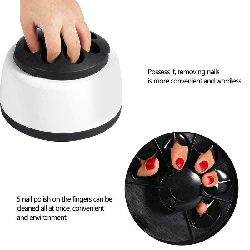 Lisslune | NailSteam Pro – Removedor Eléctrico de Esmalte de Uñas en Gel con Tecnología de Vapor