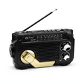 Séraphin - Radio Portátil Solar Multifunción AM FM con Manivela