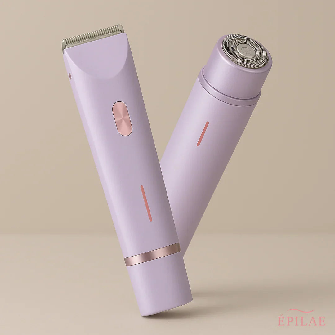 Afeitadora eléctrica 2-en-1 – Piel suave, cero dolor