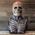 Lisslune | Máscara de Calavera de Halloween con Detalle de Cerebro