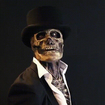 SkullReal - Traje de esqueleto ultrarrealista para Halloween