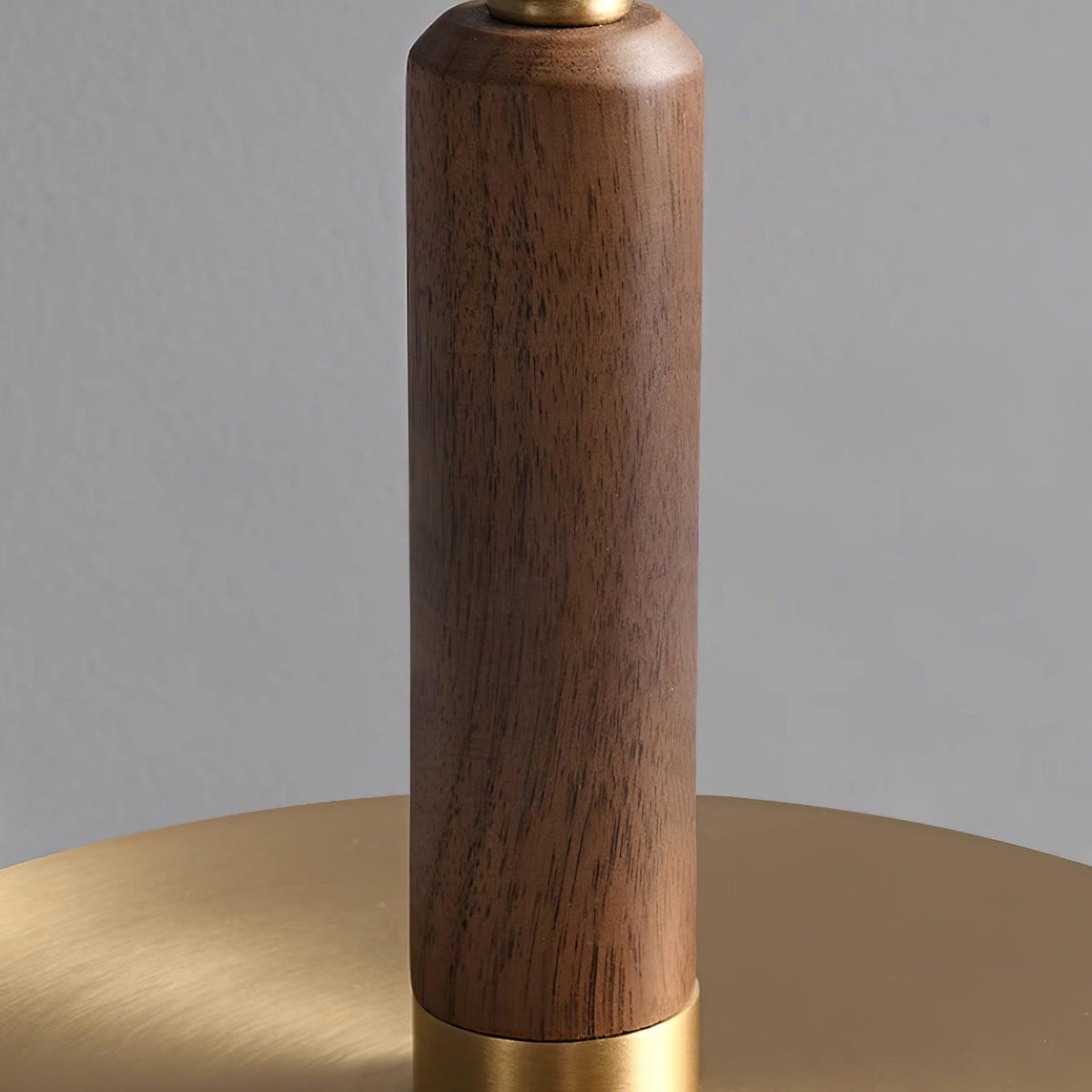 Lumisol | Lámpara de mesa de vidrio y madera