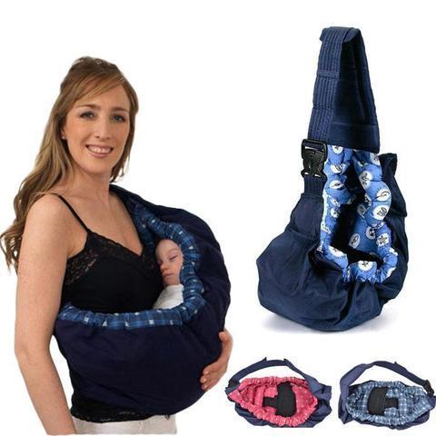 Fular Regulable para Llevar a Bebés – Cómodo para Recién Nacidos con Correa de Soporte, Ideal para Bebés de hasta 9 kg