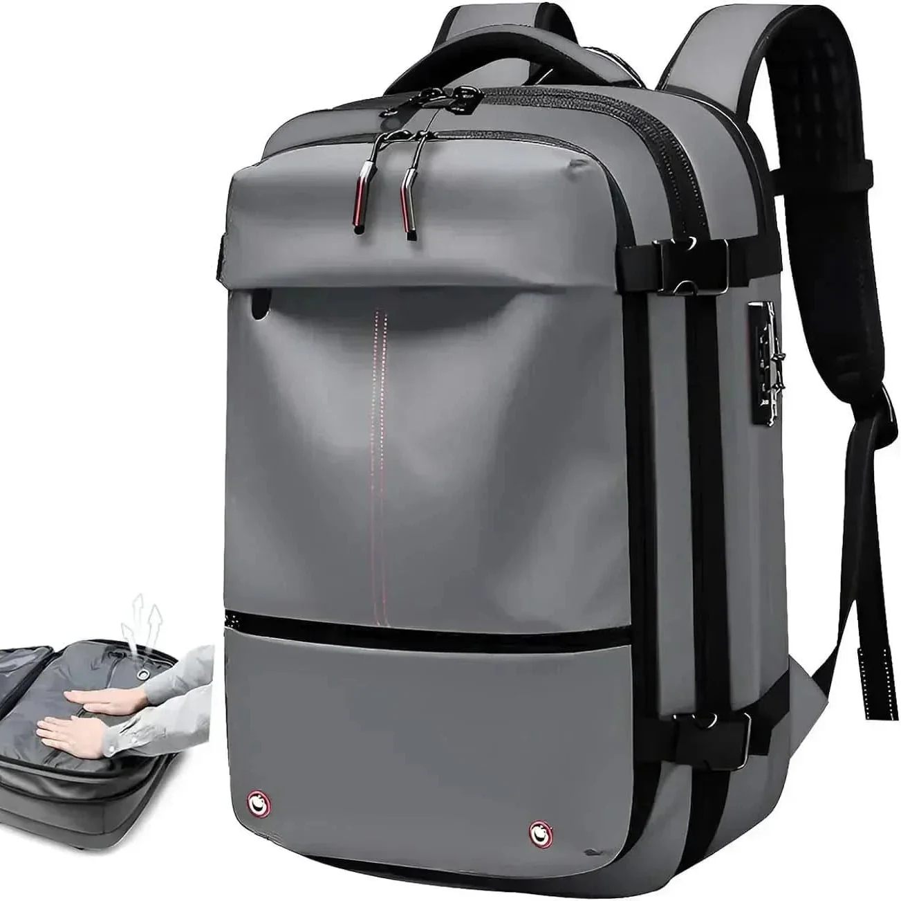 Mochila AIRTRAIL – Mochila para laptop comprimible para viajes