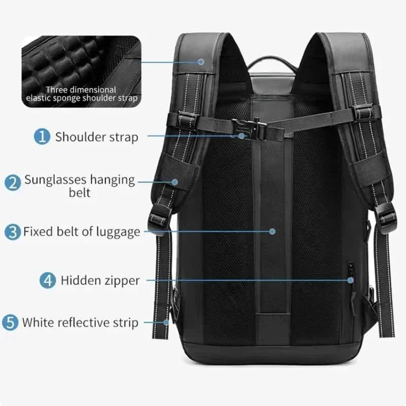Mochila AIRTRAIL – Mochila para laptop comprimible para viajes