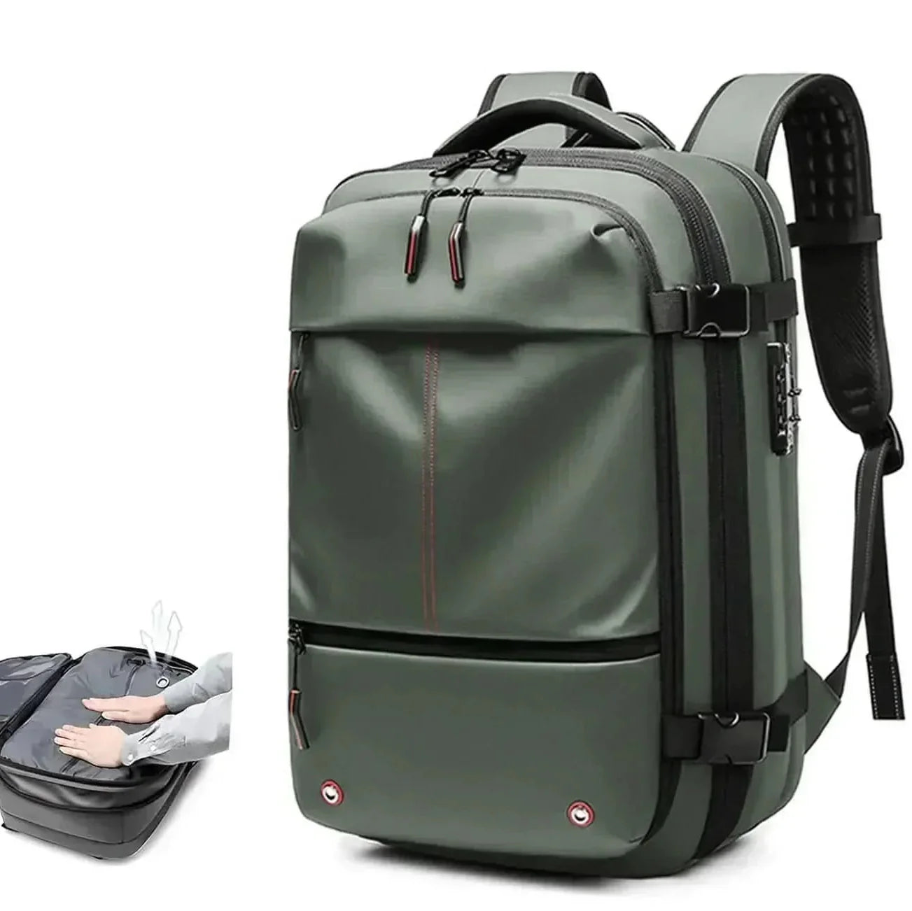 Mochila AIRTRAIL – Mochila para laptop comprimible para viajes