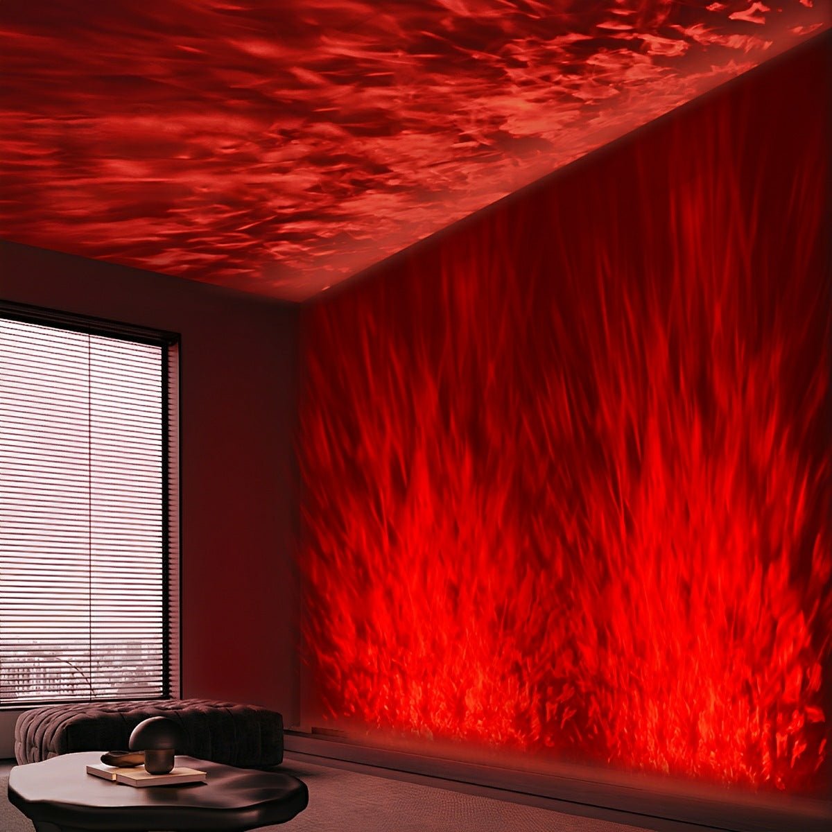 RippleGlow | Luz Ambiental LED de Pared Colorida y Dinámica