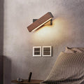 Alviro | Aplique LED de madera y hierro