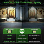 LuminaX Solar | 100 COB LED Lámpara Solar | IP65 | Sensor de Movimiento & 3 Modos | Iluminación Exterior Inalámbrica