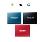 SSD de 500GB ultra-rápida con diseño compacto y robusto