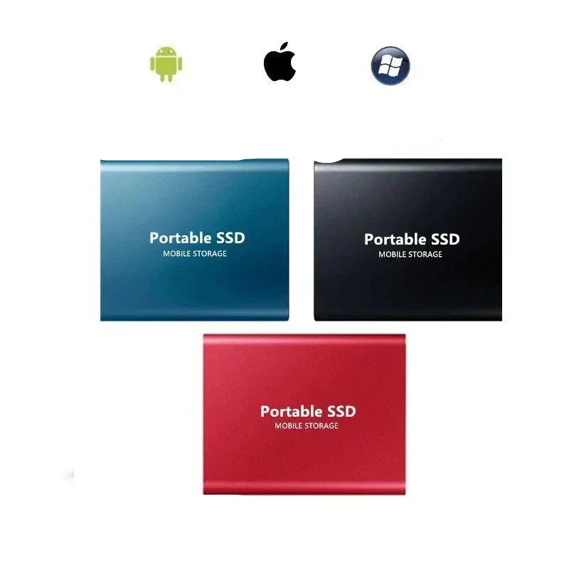 SSD de 128GB ultra-rápida con diseño compacto y robusto