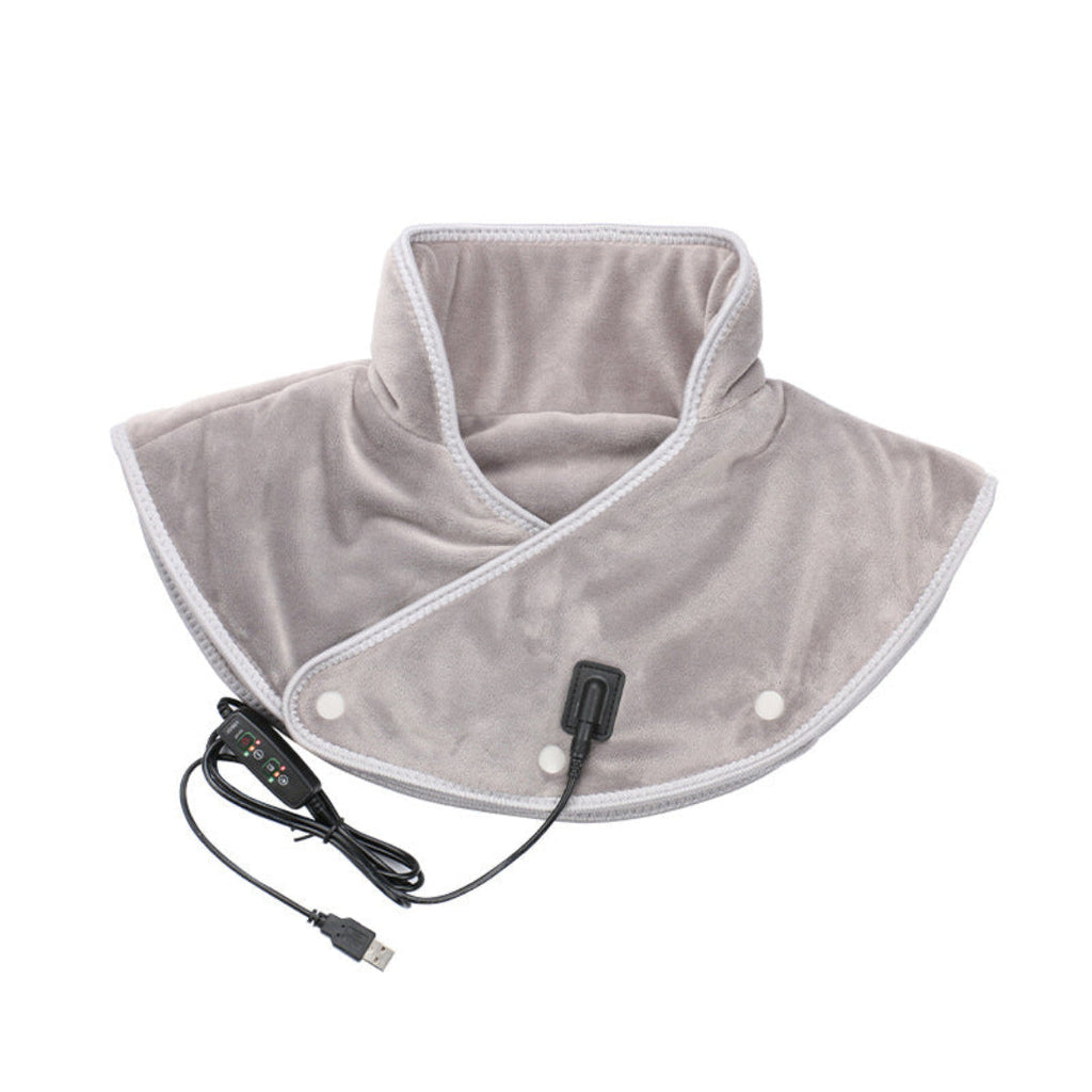 Lisslune | Almohadilla Térmica y Masajeadora para el Cuello | Calor para Cuello y Hombros para la Relajación Muscular | Configuraciones Ajustables para Alivio del Estrés | Alivio y Relajación del Dolor en el Cuello