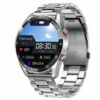 CARDIOTRON – Montre intelligente premium pour hommes avec ECG+PPG et fonction d’appel