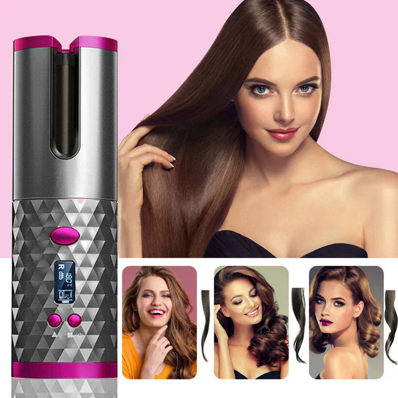 Rizador de Cabello Cerámico Automático