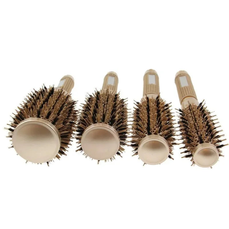 Juego de cepillos redondos profesionales con función de iones para diferentes longitudes de cabello