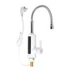 Grifo de Cocina Eléctrico con Agua Caliente Instantánea, 3000W, 30-60°C