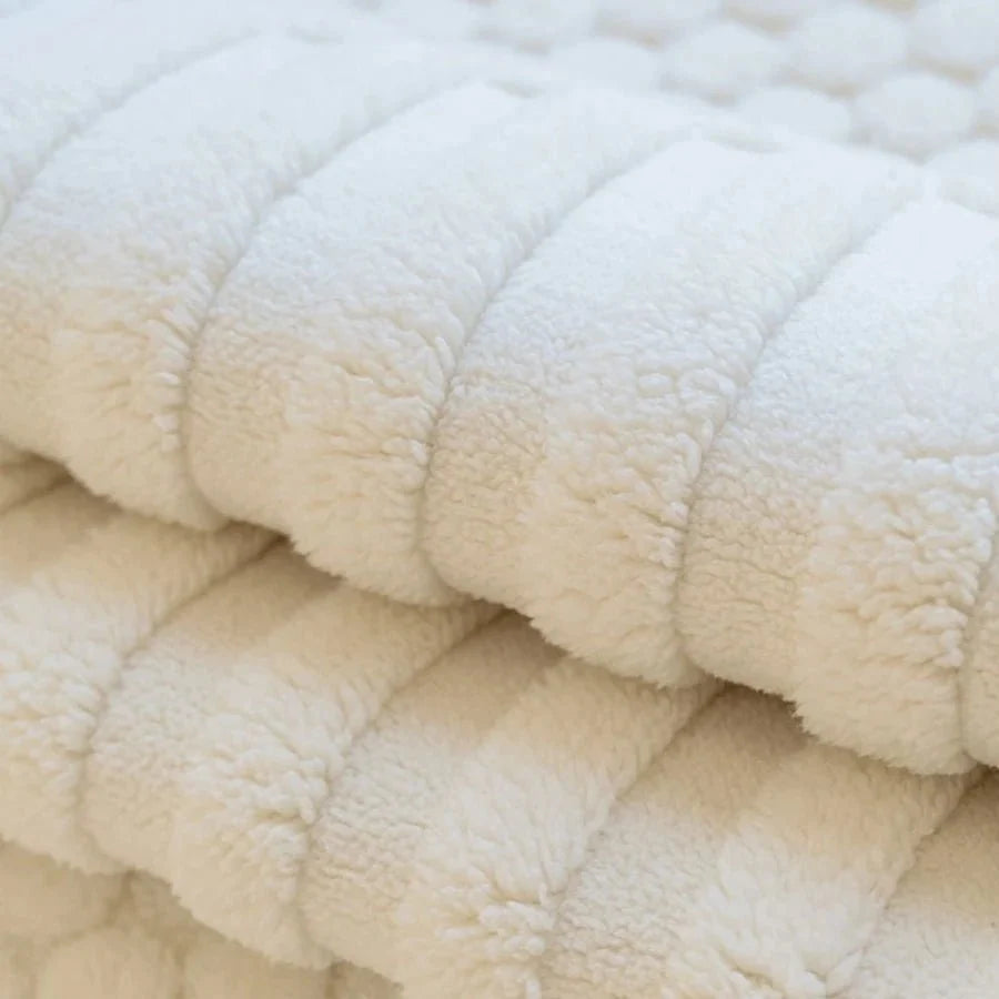 PLUSHCREAM – Funda de sofá de felpa gruesa para la calidez acogedora del invierno