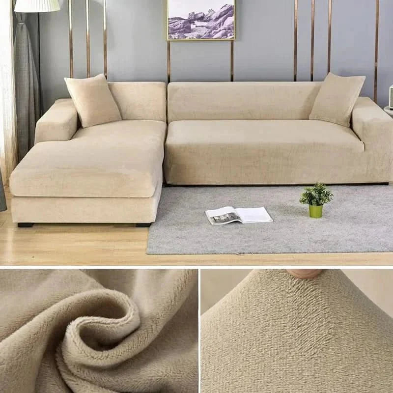 SAMTLUX – Funda de Sofá – Elástica y Lujosa para Cualquier Sala de Estar