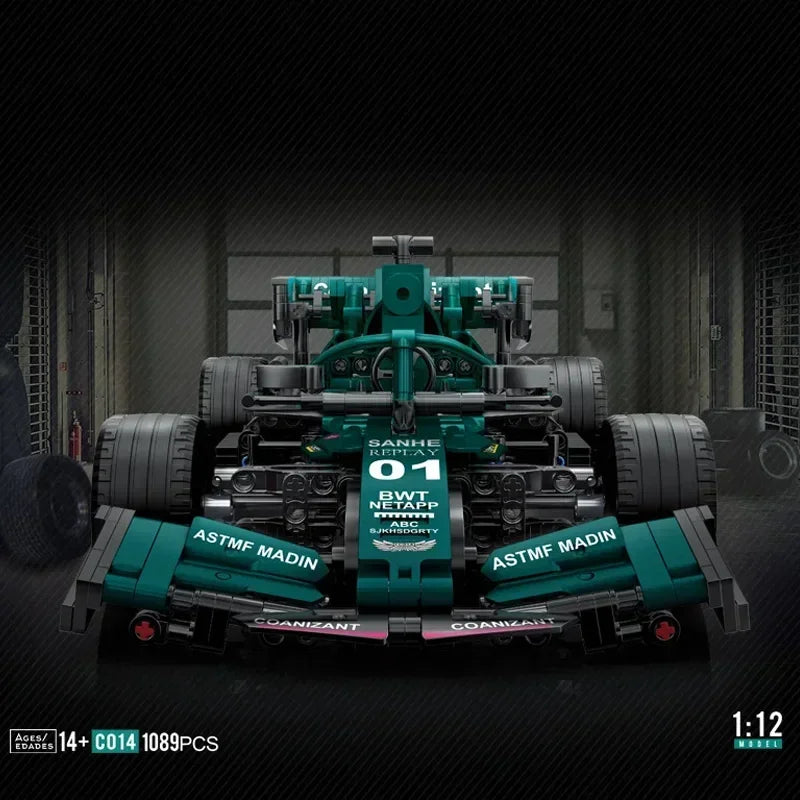 Kit de Construcción de Coche de Carreras - Modelo Emocionante para Aficionados