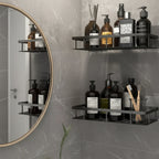 NORDICSHELF - Estante adhesivo para el baño – Sin perforaciones y elegante para cualquier baño