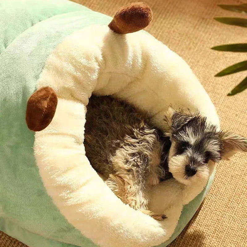 SlipperNest | Cama para Perros Plegable de Lujo para Comodidad Invernal