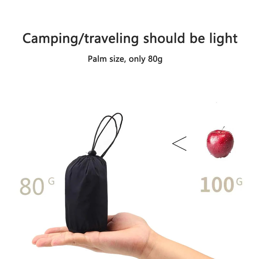 AirNest Almohada Inflable para Exterior | Compresible y Plegable | Soporte para el Cuello para Camping, Senderismo y Viajes