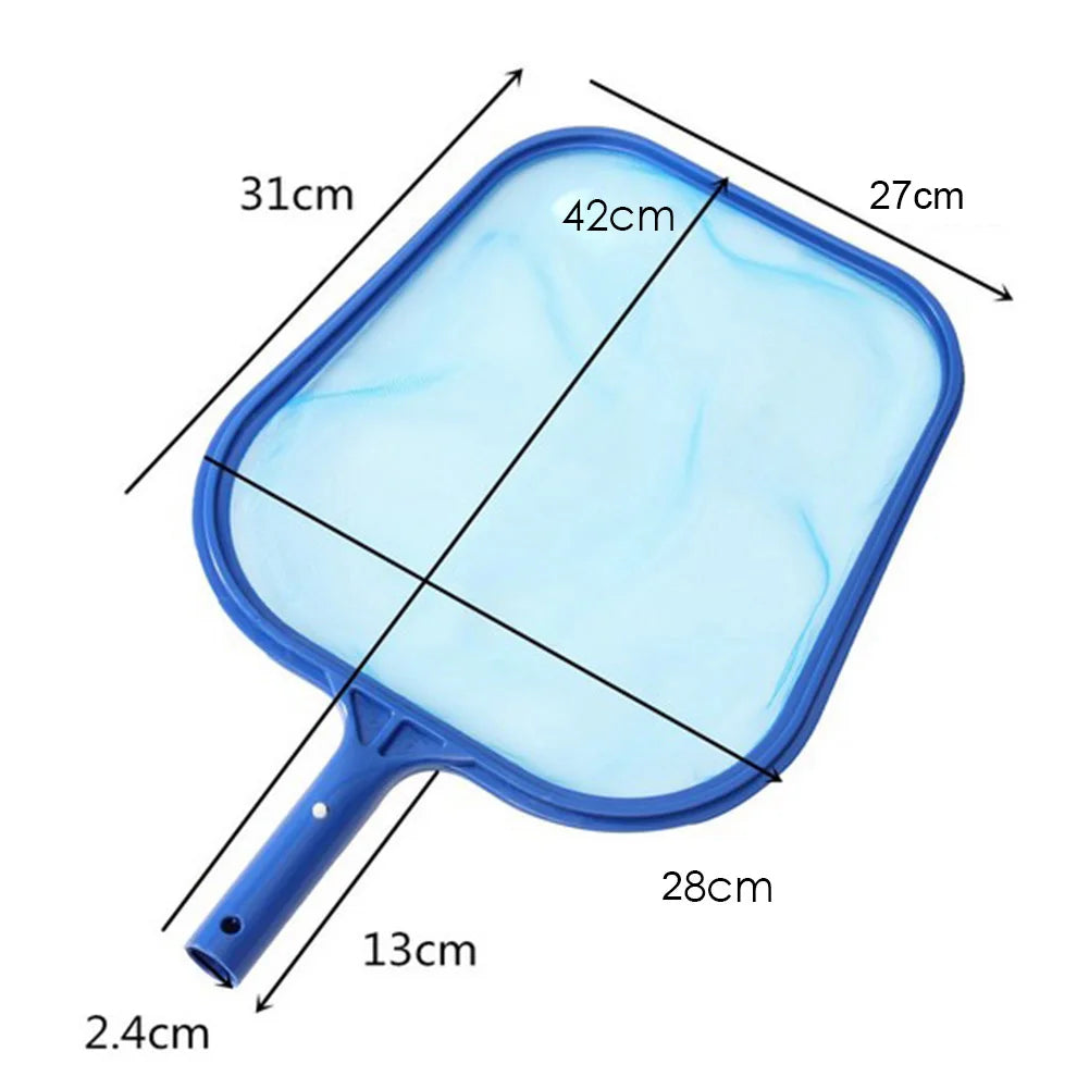 AquaSift Red de Piscina con Mango Telescópico | Red para Hojas de Piscina y Estanque | Red Robusta | Limpieza para Piscina y Spa