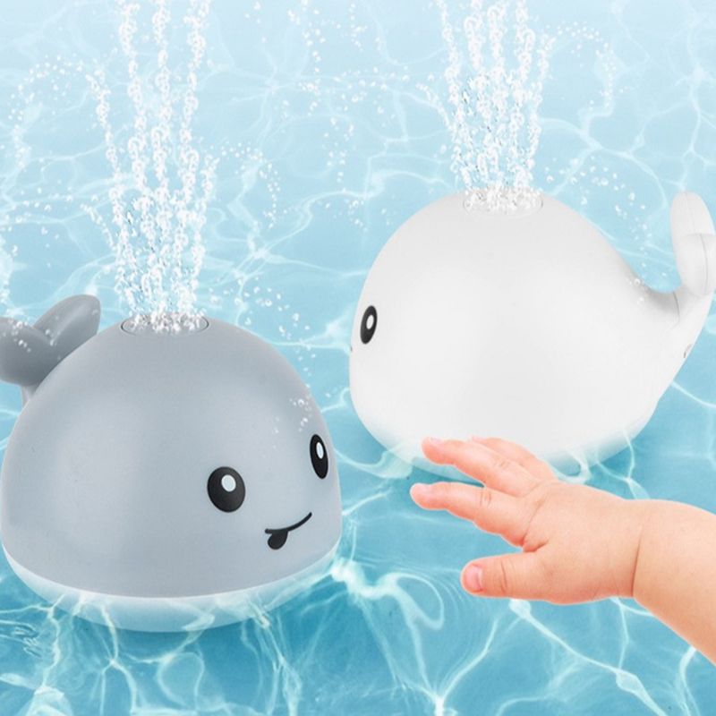 Juguete de baño con aspersor de ballena