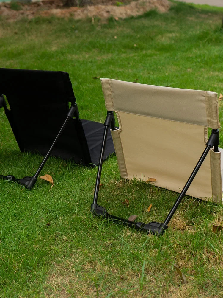 TREKASE Silla de Camping Plegable | Ultraleve y resistente a la intemperie | Estructura de aluminio | Acolchada para mayor comodidad | Fácil de montar