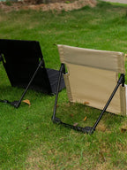 TREKASE Silla de Camping Plegable | Ultraleve y resistente a la intemperie | Estructura de aluminio | Acolchada para mayor comodidad | Fácil de montar