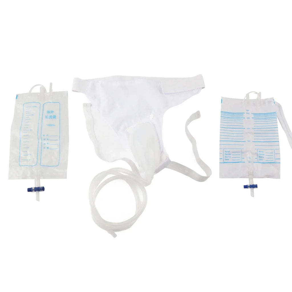 Kalsten | Colector de Orina de Silicona para Adultos con Bolsa de Catéter
