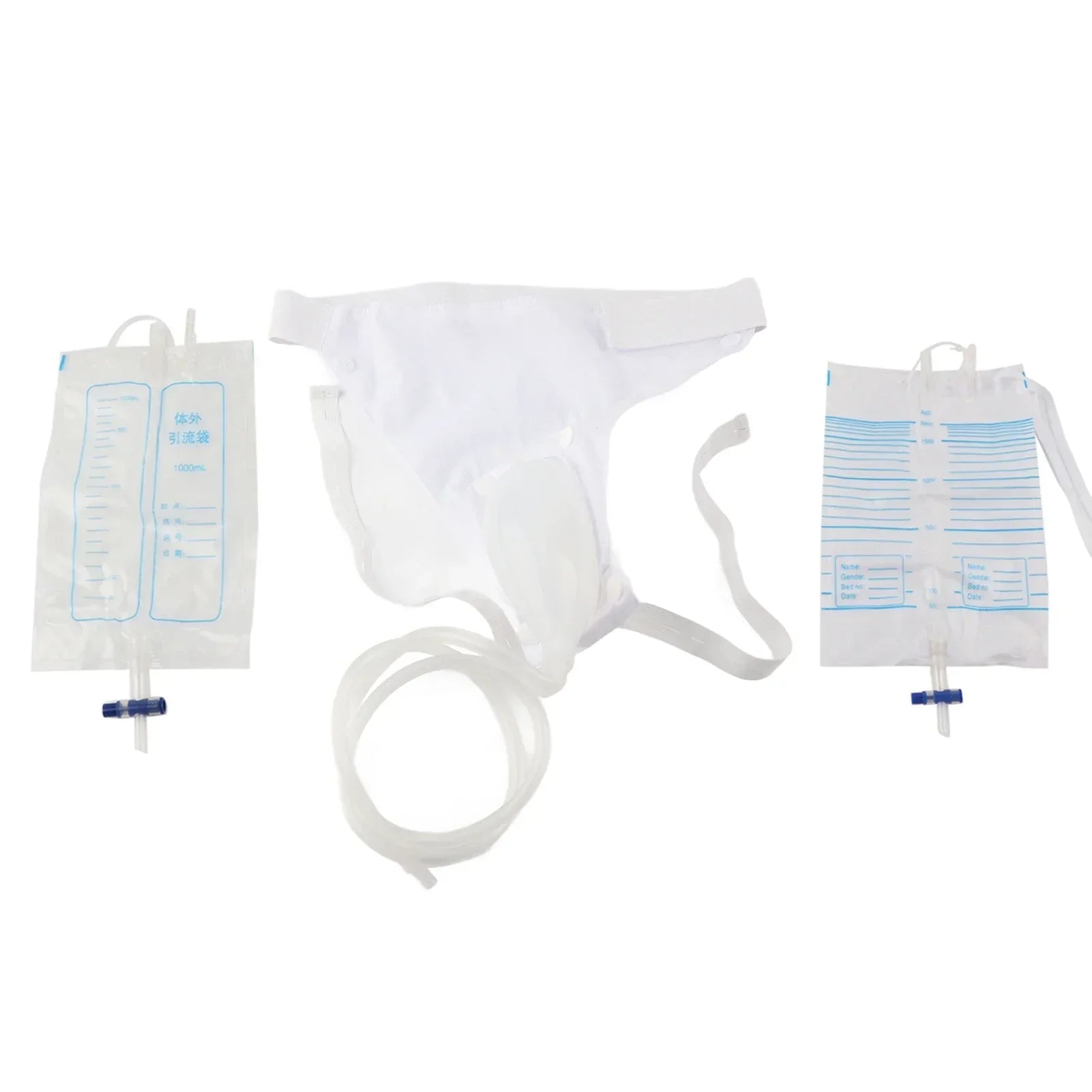 Kalsten | Colector de Orina de Silicona para Adultos con Bolsa de Catéter